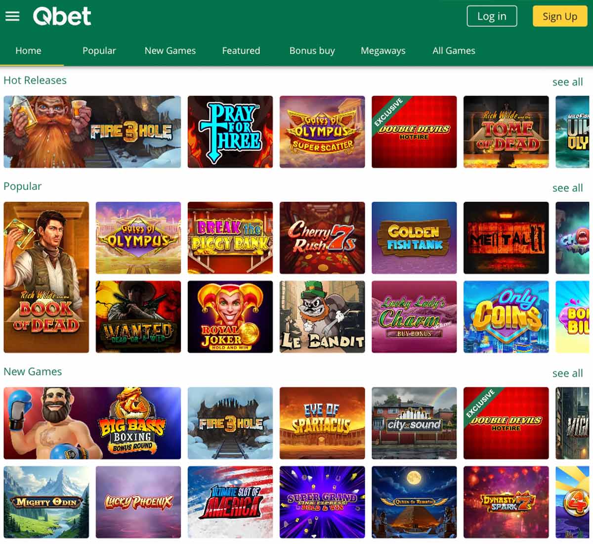 QBet-casino-homepage-review